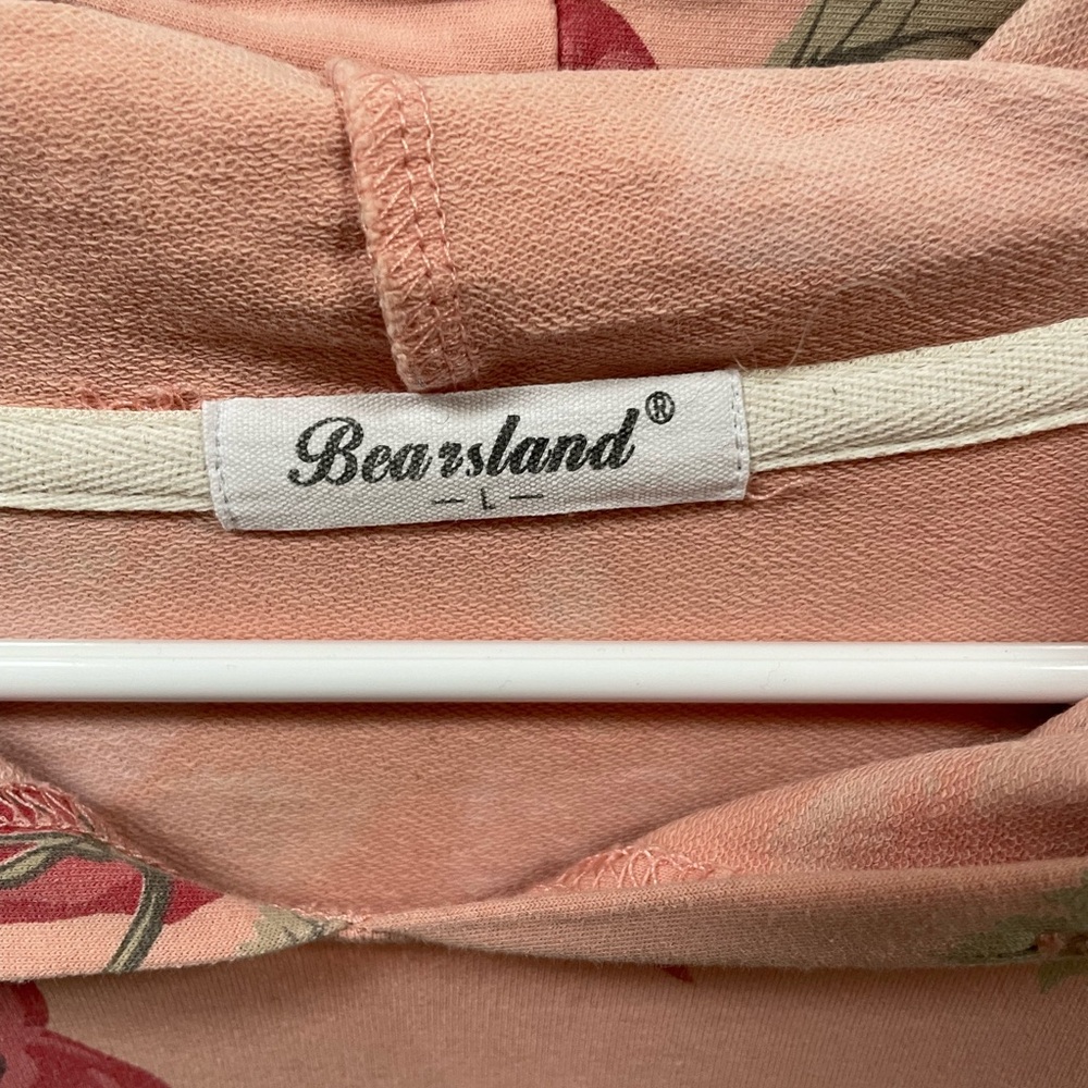 Bearsland Ladies Large Hoodie Rose/Grey
